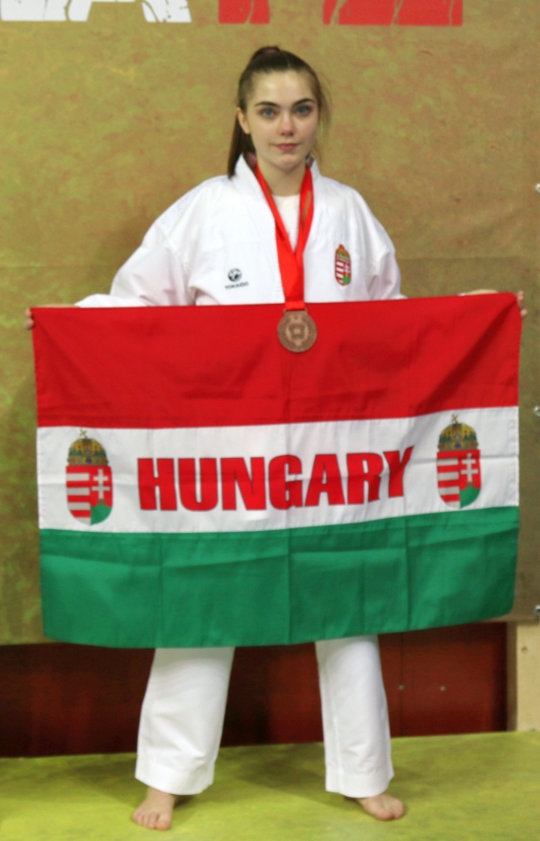 Szántai Luca - kumite világbajnoki bronzérmes
