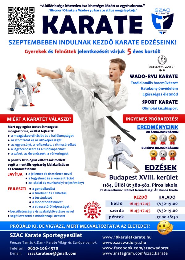 SZAC Karate SE. - Plakt 2024