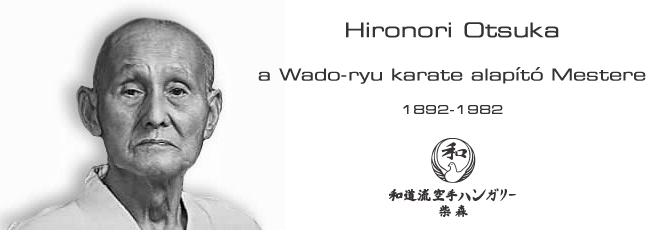 Hironori Otsuka - a Wado-ryu karate alapító mestere